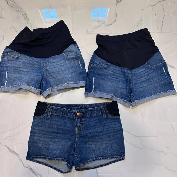 Denim Blue Women's Shorts - Picture 1 of 1